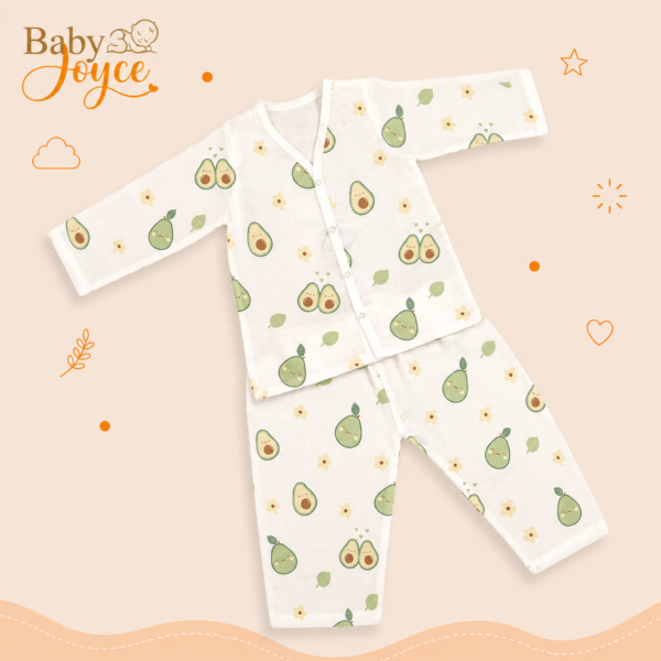 Full sleeve Nightsuit - Avacado