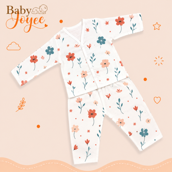 Full sleeve Nightsuit - Flower