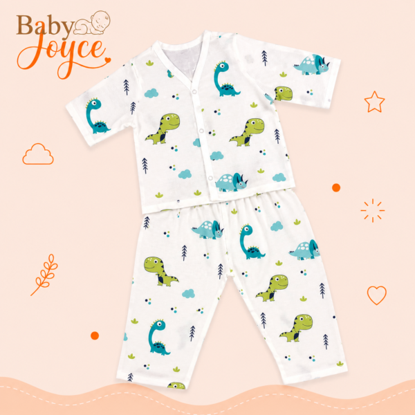 Half sleeve Nightsuit - Dino
