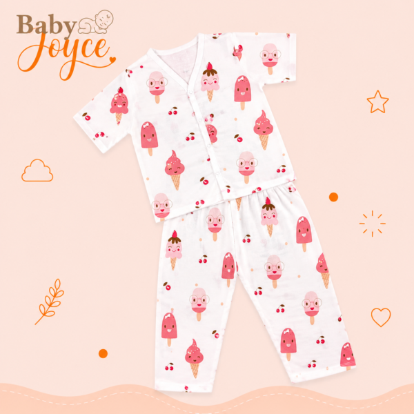 Half sleeve Nightsuit - Icecream