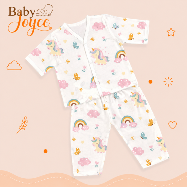 Half sleeve Nightsuit - Unicorn