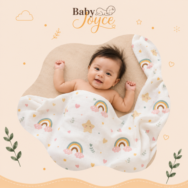 Muslin swaddle - Unicorn