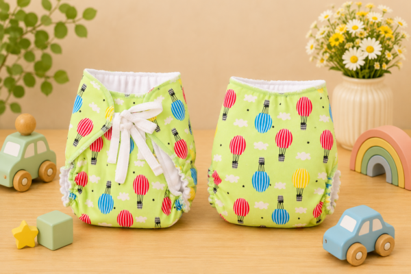 Padded Nappies - Parachute