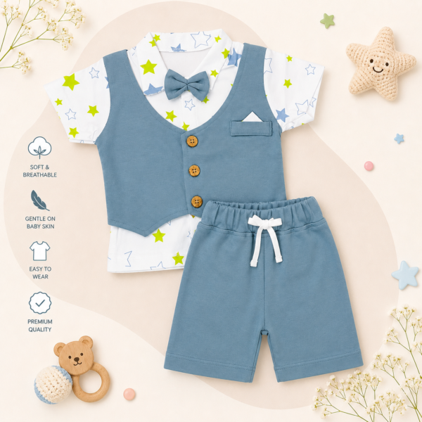 Baba Suit- Blue Star