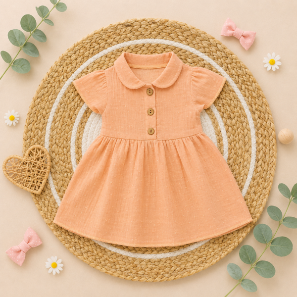 Frock - Peach Blossom